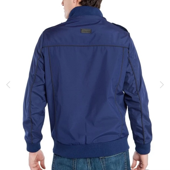 Baubax Men's Blue Bomber Jacket